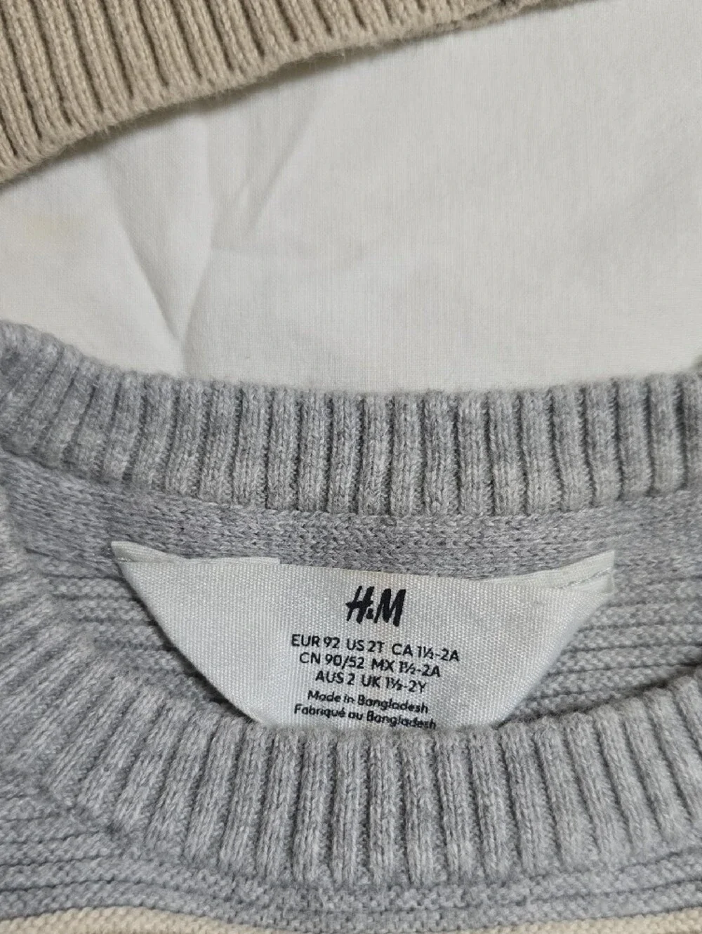 3 Bundle Kids Sweaters. H&M, Disney, and Cat & Jack.